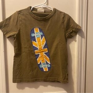 Mini Boden Skateboard Appliqué Tee Shirt